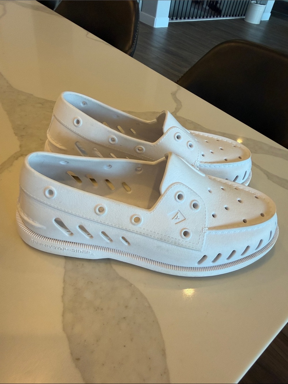 Sperry Top- Sider A/O Float Boat Slip-On Perforated Waterproof Shoes. Women’s 8 - Picture 4 of 10